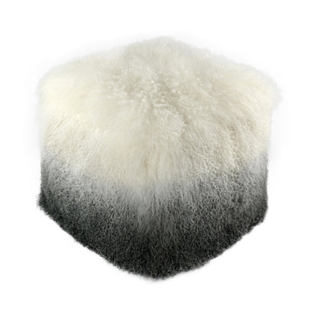 Tibetan Sheep Pouf by TOV Furniture at Eve Furniture