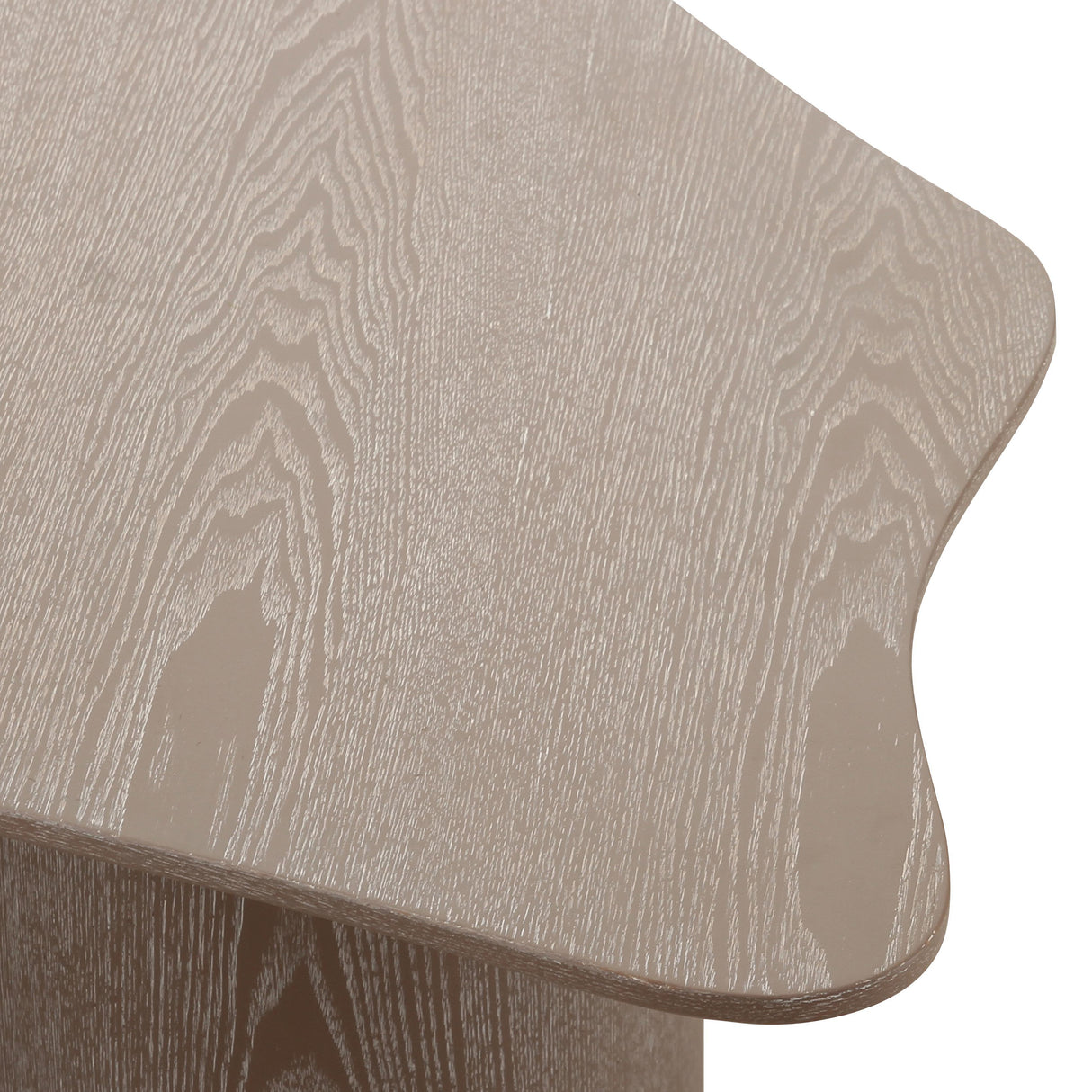 Rhema Washed Ash Organic Low Coffee Table by TOV Furniture at Eve Furniture