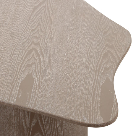 Rhema Washed Ash Organic Low Coffee Table by TOV Furniture at Eve Furniture