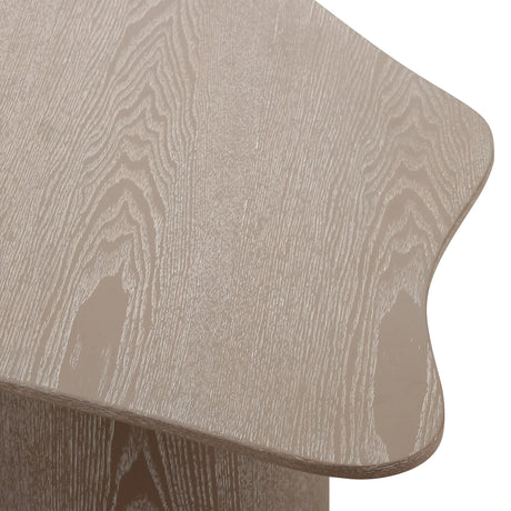 Rhema Washed Ash Organic Low Coffee Table by TOV Furniture at Eve Furniture