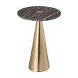 Addyson Marble Side Table by TOV Furniture at Eve Furniture