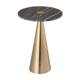Addyson Marble Side Table by TOV Furniture at Eve Furniture