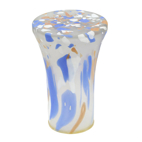 Journee Glass Side Table by TOV Furniture at Eve Furniture