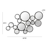 Zoha Mirror by TOV Furniture at Eve Furniture