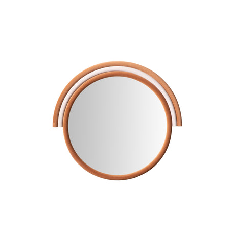 Lally Velvet Round Wall Mirror by TOV Furniture at Eve Furniture