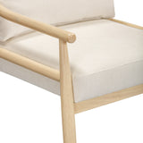 Dixie Cream Performance Corduroy Accent Chair by TOV Furniture at Eve Furniture