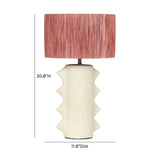 Wild Thing Papier Mache Table Lamp by TOV Furniture at Eve Furniture