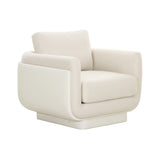 Rhonnie Cream Monotone Armchair by TOV Furniture at Eve Furniture