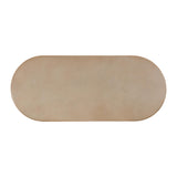 Fassa Terracotta Indoor / Outdoor 87" Oval Dining Table by TOV Furniture at Eve Furniture