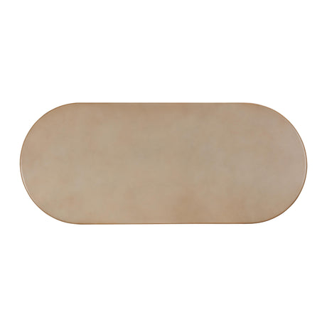 Fassa Terracotta Indoor / Outdoor 87" Oval Dining Table by TOV Furniture at Eve Furniture