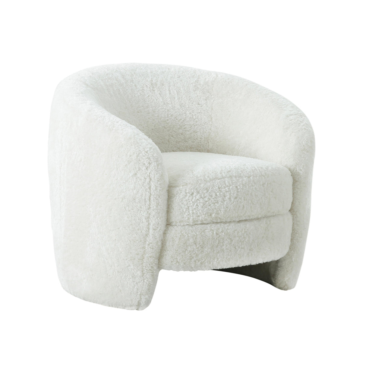 Dakota Faux Shearling Armchair by TOV Furniture at Eve Furniture