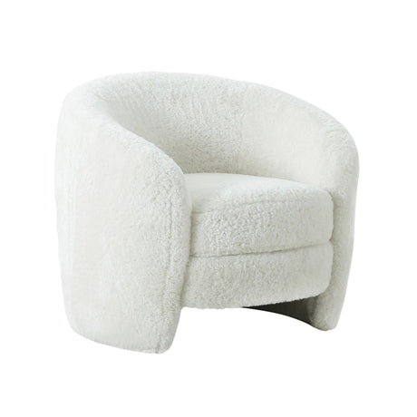 Dakota Faux Shearling Armchair by TOV Furniture at Eve Furniture