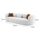 Fickle Grey Velvet 2-Piece Modular Sofa by TOV Furniture at Eve Furniture