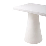 Dayana Desk in Faux Plaster by TOV Furniture at Eve Furniture