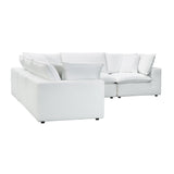 Cali Performance Fabric Modular 5-Piece L-Sectional by TOV Furniture at Eve Furniture