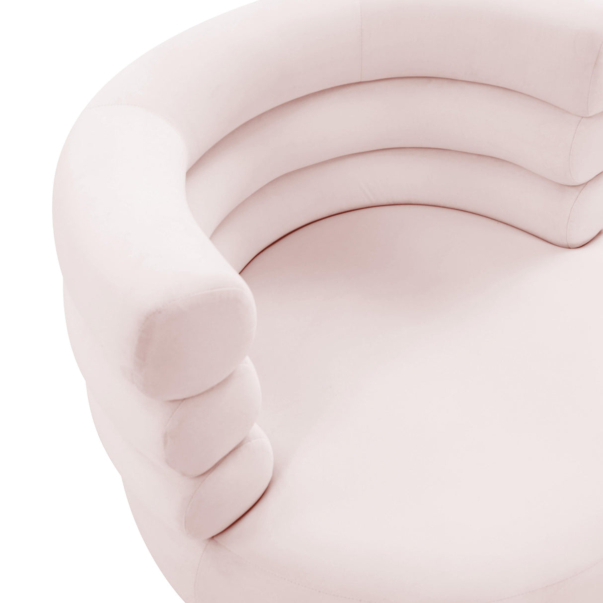 Naomi Velvet Swivel Chair by TOV Furniture at Eve Furniture