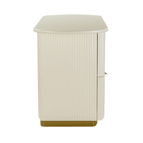 Francesca 3-Drawer Desk by TOV Furniture at Eve Furniture