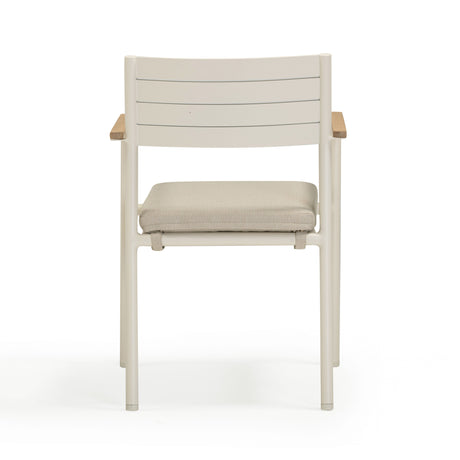 Sardinia Cream Outdoor Dining Chair - Set of 2 by TOV Furniture at Eve Furniture