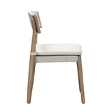 Gata Cream Outdoor Dining Chair - Set of 2 by TOV Furniture at Eve Furniture