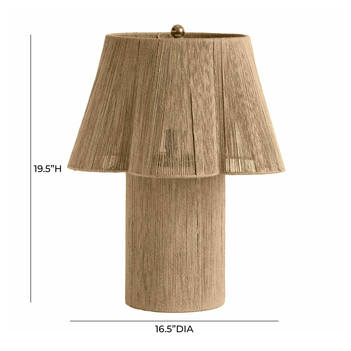 Corrine Table Lamp by TOV Furniture at Eve Furniture