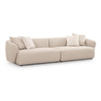 Sylvie Cream Boucle 4-Seater Sofa by TOV Furniture at Eve Furniture