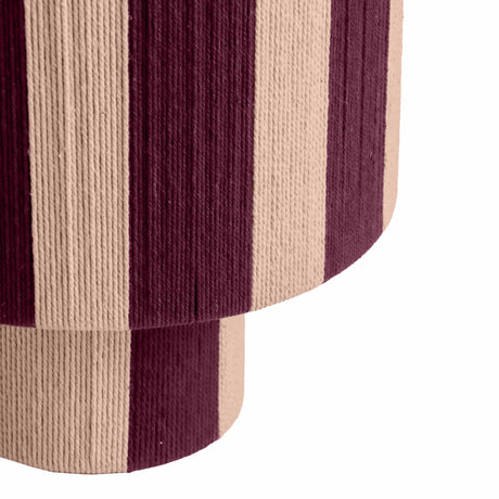 Guinevere Striped Cotton Table Lamp by TOV Furniture at Eve Furniture