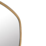 Mika Gold Wall Mirror by TOV Furniture at Eve Furniture