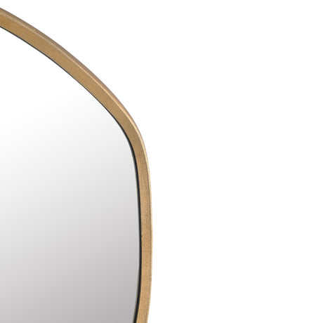 Mika Gold Wall Mirror by TOV Furniture at Eve Furniture