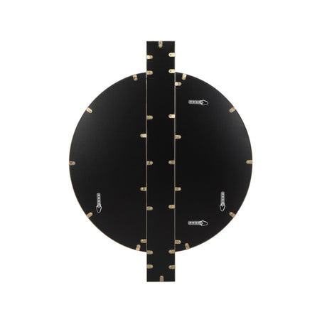 Carri Gold Round Wall Mirror by TOV Furniture at Eve Furniture