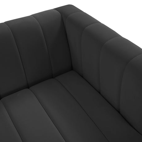 Norah Black Velvet Sofa by TOV Furniture at Eve Furniture