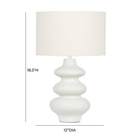 Riviera Textured Table Lamp by TOV Furniture at Eve Furniture