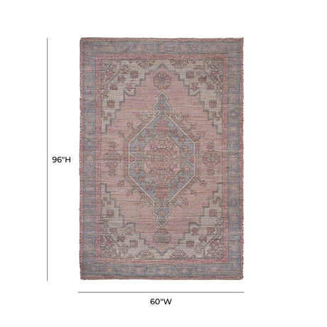 Madra Blush Tone Area Rug by TOV Furniture at Eve Furniture