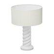 Rapunzel White and Cream Table Lamp by TOV Furniture at Eve Furniture