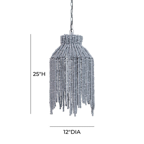 Esther Beaded Pendant Lamp by TOV Furniture at Eve Furniture