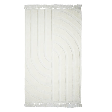 Loop White Area Rug by TOV Furniture at Eve Furniture