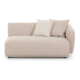 Sylvie Cream Boucle Arm 2-Seater Loveseat by TOV Furniture at Eve Furniture