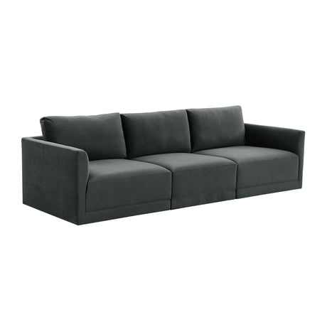 Willow Velvet Modular Sofa by TOV Furniture at Eve Furniture