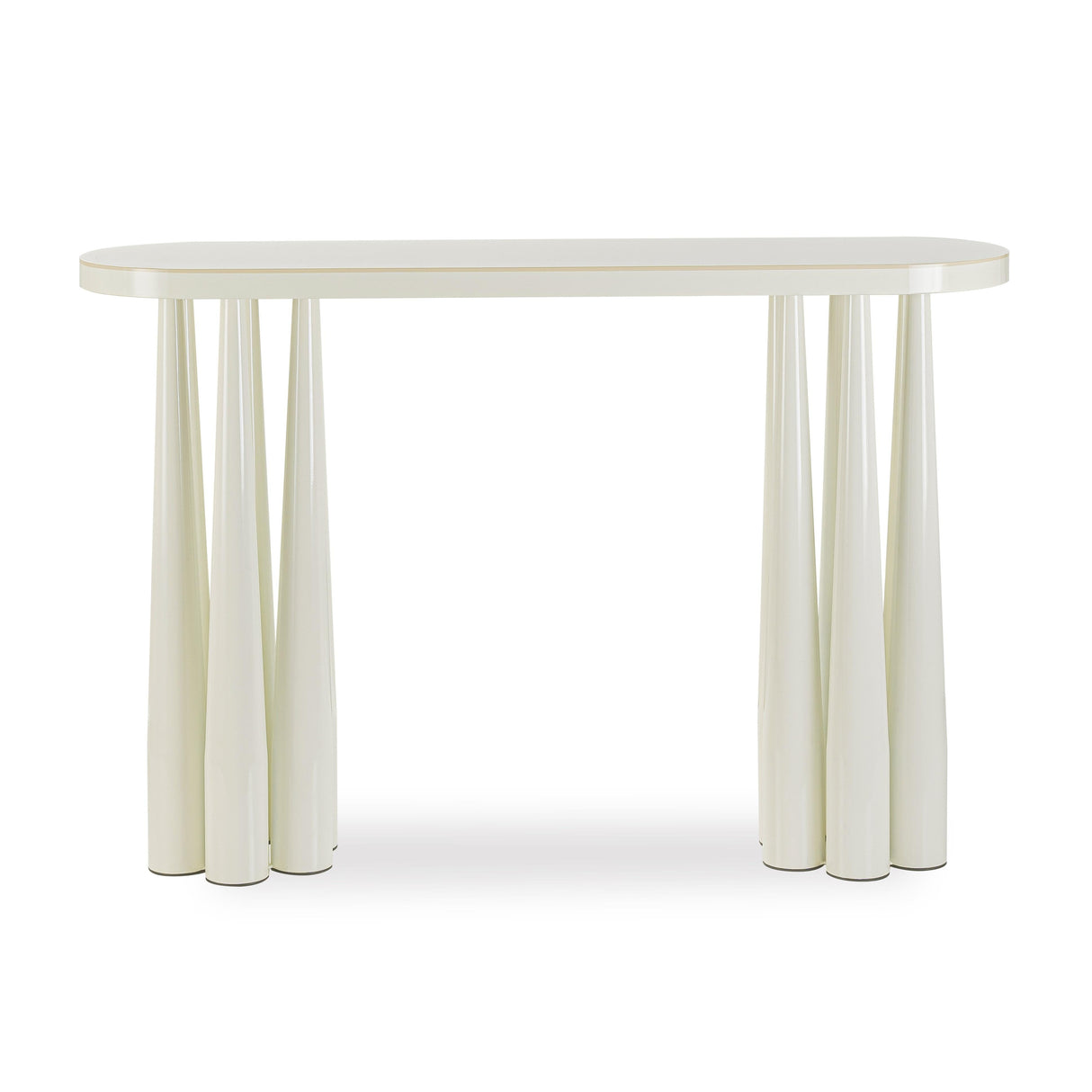 Titan Glossy Console Table by TOV Furniture at Eve Furniture