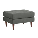 Cave Velvet Ottoman by TOV Furniture at Eve Furniture