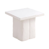 Kayla Concrete Indoor / Outdoor Side Table by TOV Furniture at Eve Furniture
