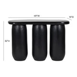 Rahul Textured Console Table by TOV Furniture at Eve Furniture