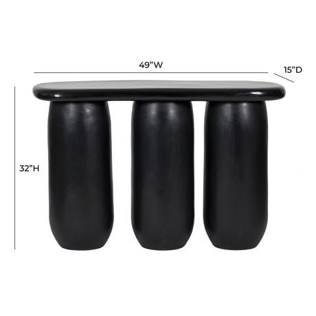 Rahul Textured Console Table by TOV Furniture at Eve Furniture