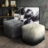Tibetan Sheep Pouf by TOV Furniture at Eve Furniture