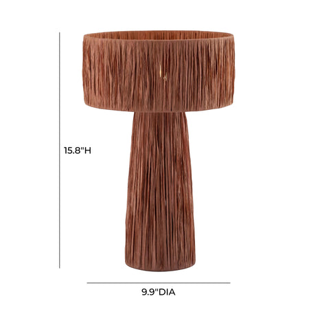 Shelby Raffia Table Lamp by TOV Furniture at Eve Furniture