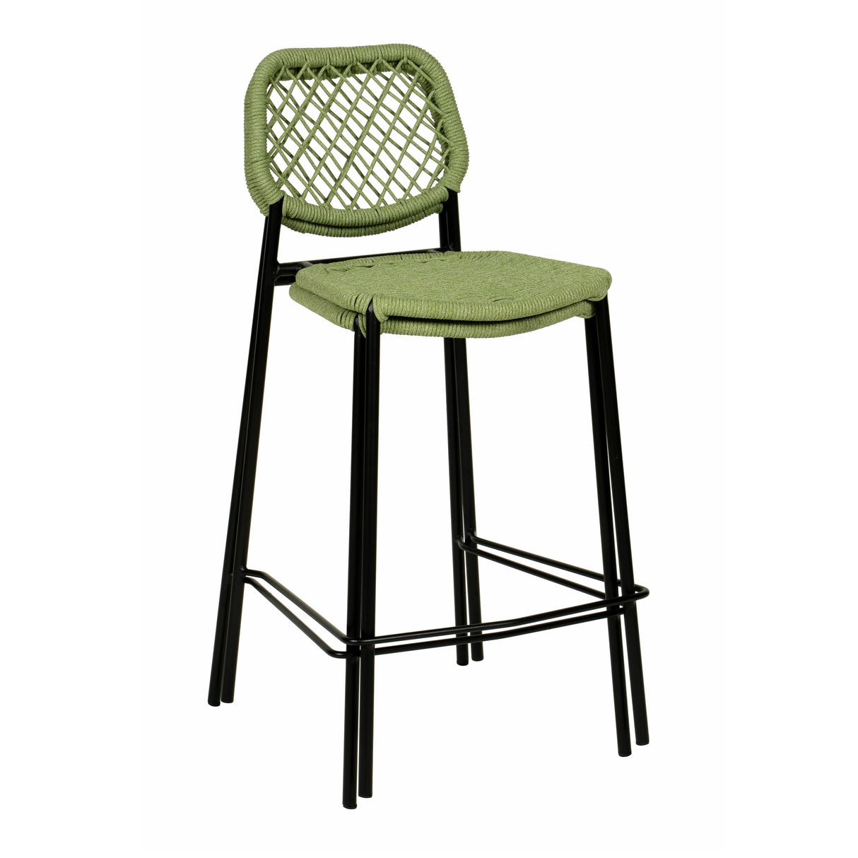 Lucy Dyed Cord Outdoor Counter Stool by TOV Furniture at Eve Furniture