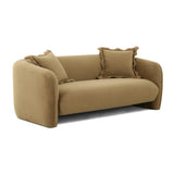 Lou Cafe Au Lait Performance Velvet Loveseat by TOV Furniture at Eve Furniture