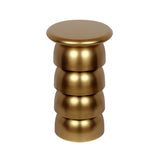 Sasha Gold Side Table by TOV Furniture at Eve Furniture