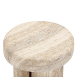 Sheila Textured Concrete Indoor / Outdoor Side Table by TOV Furniture at Eve Furniture