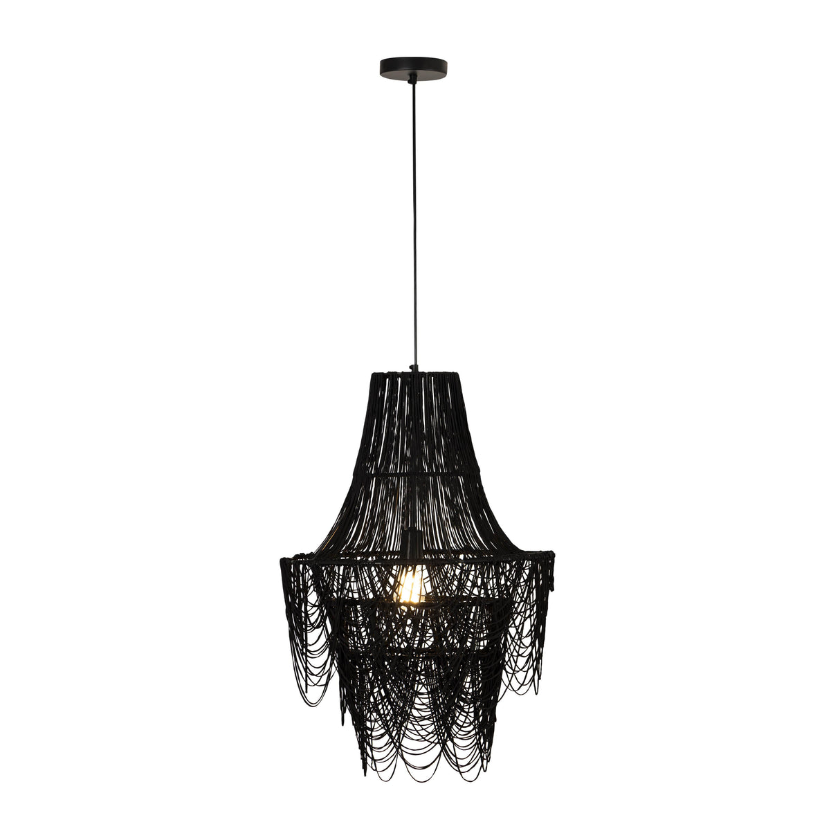 Raipur Black Pendant by TOV Furniture at Eve Furniture