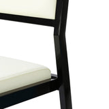 Gale Performance Vegan Leather Stackable Stool - Set of 2 by TOV Furniture at Eve Furniture